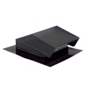Broan-NuTone® Steel Roof Cap, 3-1/4-Inch x 10-Inch or Up to 8-Inch Round Duct, Black
