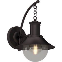 V9141-79 1-Light Indoor or Outdoor Antique Bronze Nautical- Inspired Lantern 